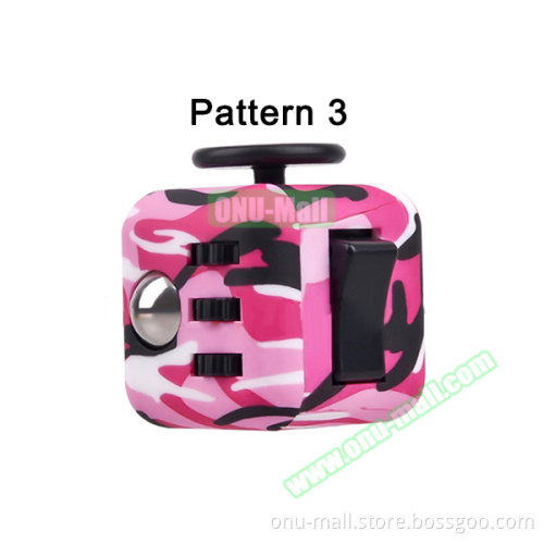 Squeeze Anxiety Anti Stress Camouflage Finger Fidget Spinner Toy